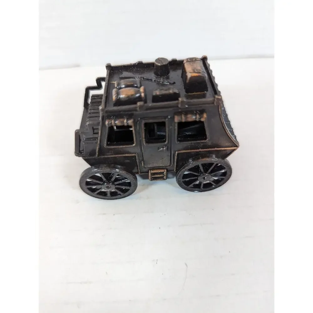 VTG Die Cast Western Miniature STAGECOACH PENCIL SHARPENER In Original Box NIB